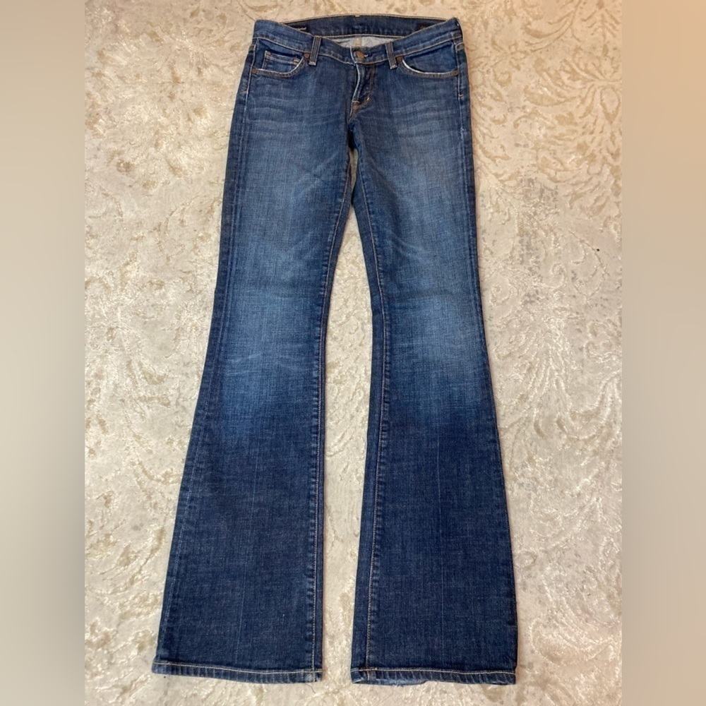 Citizens Of Humanity~Low Waist Bootcut~Kelly #001~Stretch~Made In USA~Size 28